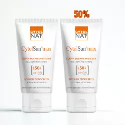 CYTOLNAT CYTOLSUN MAX ECRAN INVISIBLE SPF50+ 50ML+LE 2 EME (-50%)
              data-full-size-image-url=