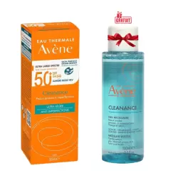 AVENE CLEANANCE SOLAIRE SPF50+ ULTRA LEGER ANTI IMPERFECTION 50ML+CLEANANCE EAU MICELLAIRE 100ML (OFFERT)
              data-full-size-image-url=