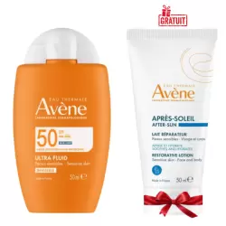 AVENE ULTRA FLUID INVISIBLE SPF50 50ML+LAIT APRES SOLEIL 50ML (OFFERT)
              data-full-size-image-url=