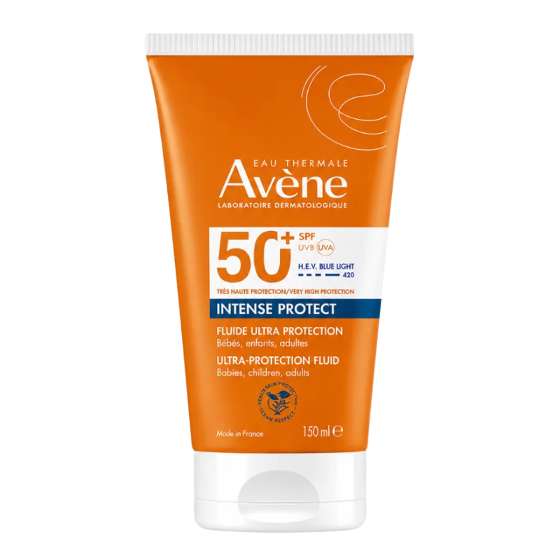 AVENE INTENSE PROTECT FLUIDE ULTRA RESISTANT A L'EAU SPF50+ 150ML PHARMASHOP