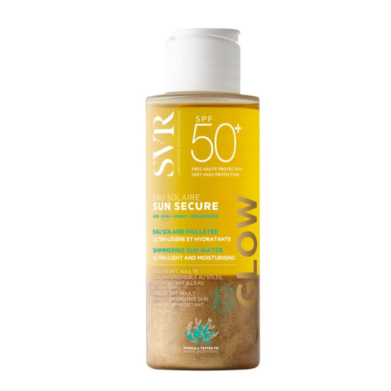 SVR SUN SECURE EAU SOLAIRE GLOW SPF50+ 100ML PHARMASHOP