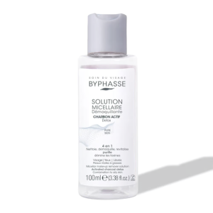 BYPHASSE EAU MICELAIRE CHARBON ACTIF 100ML pharmashop