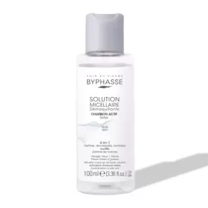 BYPHASSE EAU MICELAIRE CHARBON ACTIF 100ML pharmashop