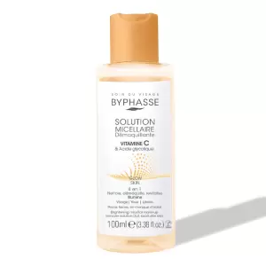BYPHASSE SOLUTION MICELLAIRE DEMAQUILLANTE VITAMINE C  100ML pharmashop