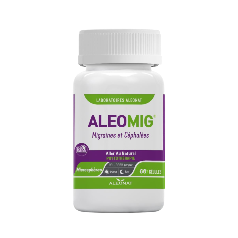 ALEONAT ALEOMIG MIGRAINES ET CEPHALEES 60 GELULES