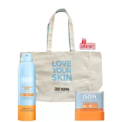ISDIN FOTOPROTECTOR STICK INVISIBLE SOLAIRE SPF50 10GR+SPRAY SOLAIRE ADULTE SPF 50+ 250ML+SAC DE PLAGE 2026 (OFFERT)
              data-full-size-image-url=