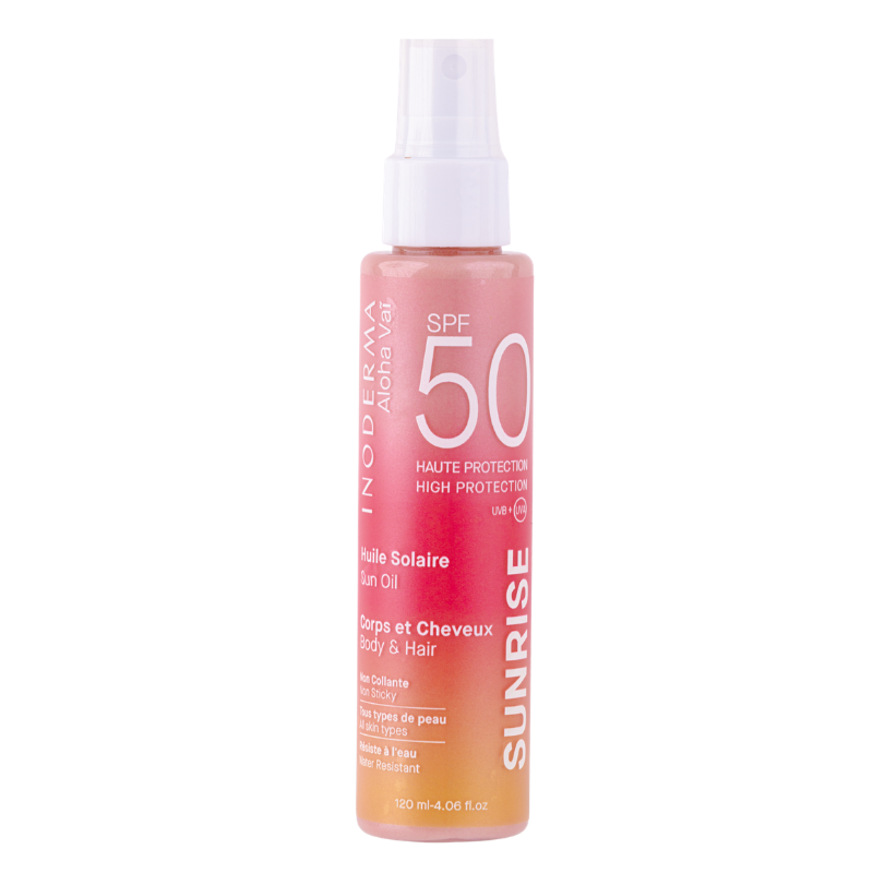INODERMA ALOHA VAI HUILE SOLAIRE SUNRISE 120ML PHARMASHOP