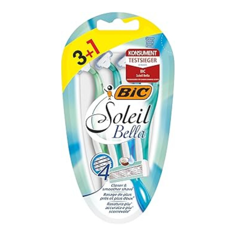 BIC SOLEIL BELLA RASOIR JETABLE 3 PIECES