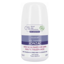 JONZAC DEODORANT NON PARFUME 24H HAUTE TOLERANCE BIO 50 ML pharmashop