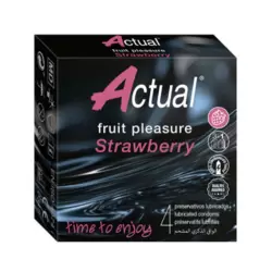 ACTUAL PRESERVATIF STRAWBERRY BOITE DE 4
              data-full-size-image-url=