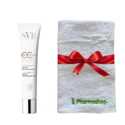 SVR CLAIRIAL CC CREME MEDIUM SPF50+ 40ML+PHARMASHOP SERVIETTE DE VISAGE (OFFERT) PHARMASHOP