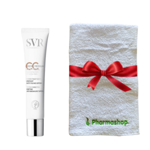 SVR CLAIRIAL CC CREME MEDIUM SPF50+ 40ML+PHARMASHOP SERVIETTE DE VISAGE (OFFERT) PHARMASHOP
