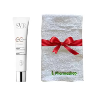 SVR CLAIRIAL CC CREME MEDIUM SPF50+ 40ML+PHARMASHOP SERVIETTE DE VISAGE (OFFERT) PHARMASHOP