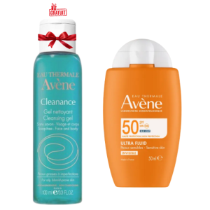 AVENE ULTRA FLUID INVISIBLE SPF50+ 50ML+CLEANANCE GEL NETTOYANT 100ML (OFFERT) PHARMASHOP