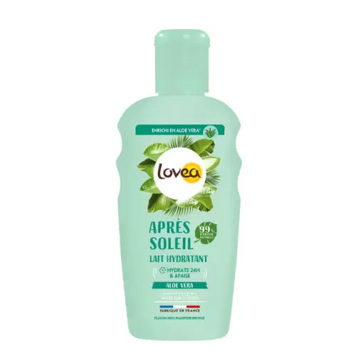LOVEA APRES SOLEIL LAIT CORPS HYDRATANT ET APAISANT ALOE VERA 150ML