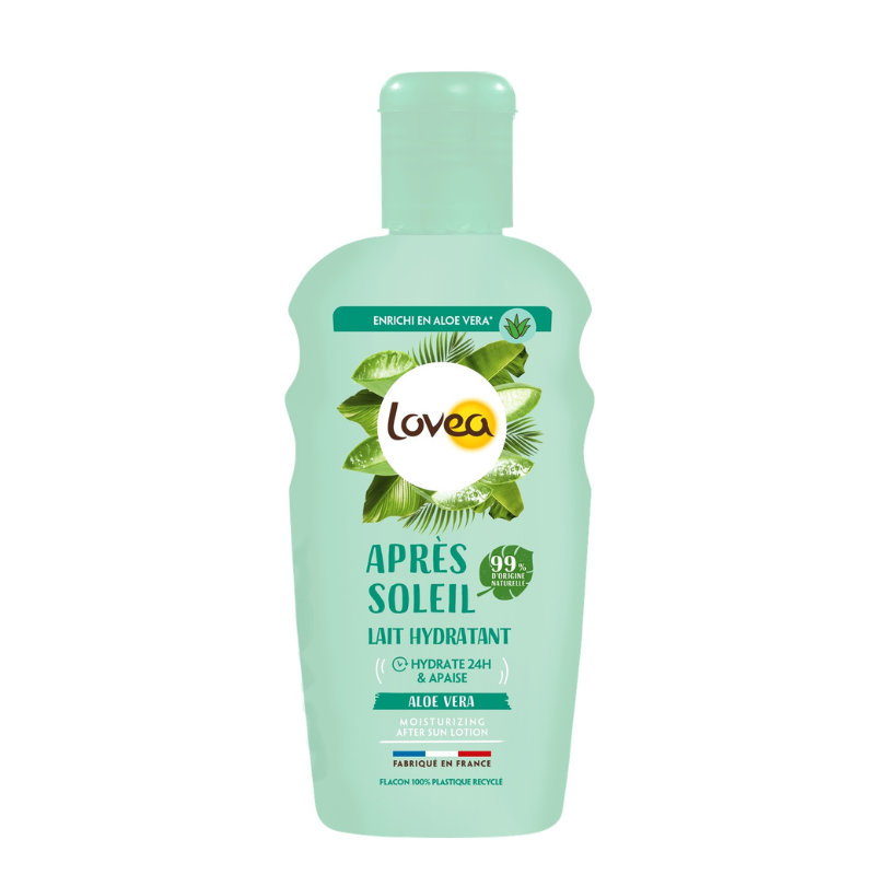 LOVEA APRES SOLEIL LAIT CORPS HYDRATANT ET APAISANT ALOE VERA 150ML PHARMASHOP
