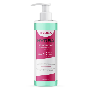 HYDRA GEL NETTOYANT 3EN1 PEAU NORMALE 230 ML PHARMAHOP
