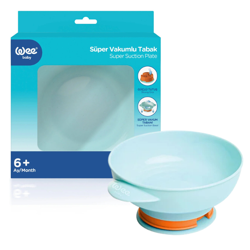 WEE BABY ASSIETTE CREUSE AVEC VENTOUSE 6M+ pharmashop