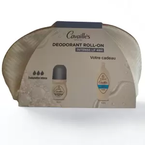 ROGE CAVAILLES COFFRET ANTI TRANSPIRANT INTENSE LP ROLL ON 40 ML+SOIN TOILETTE INTIME 50 ML (OFFERT)pharmashop
