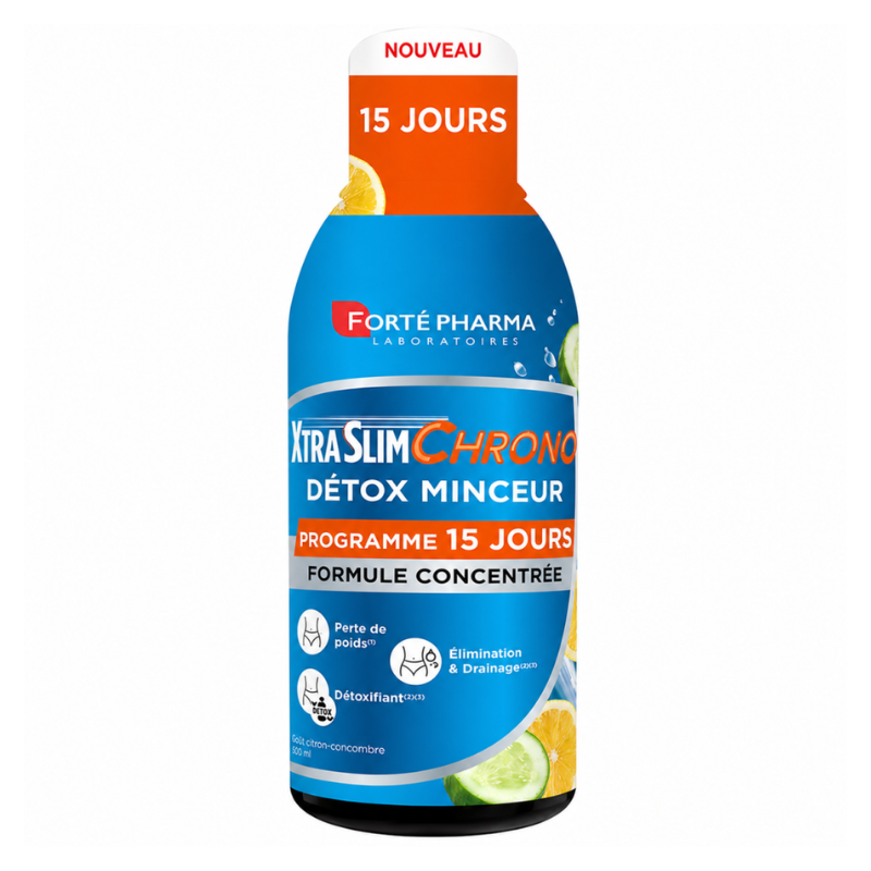 FORTE PHARMA XTRASLIM CHRONO DETOX MINCEUR 450 ML pharmashop