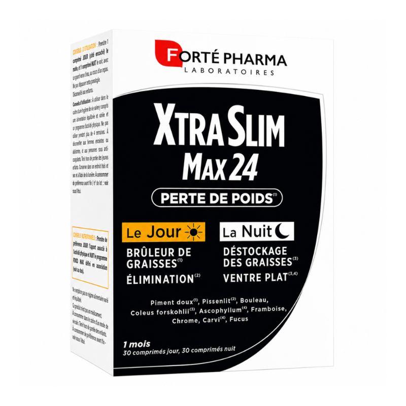FORTE PHARMA XTRASLIM MAX 24 PERTE DE POIDS 30 COMPRIMES pharmashop