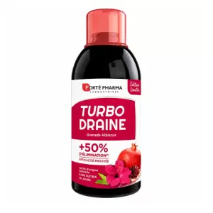 FORTE PHARMA TURBODRAINE GRENADE HIBISCUS 500ML pharmashop