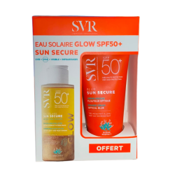 SVR COFFRET SUN SECURE EAU SOLAIRE GLOW SPF50+ 100ML+BLUR SUN SECURE 50ML(OFFERT)