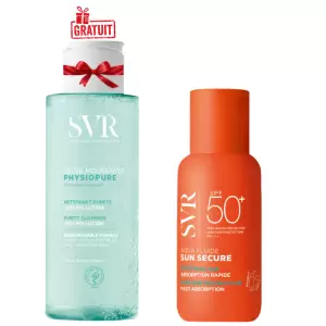 SVR SUN SECURE AQUA FLUIDE SPF 50+ 50ML+PHYSIOPURE GELEE MOUSSANTE 100ML (OFFERT) PHARMASHOP