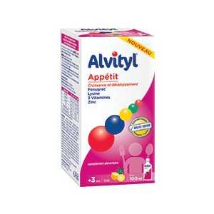 ALVITYL APPETIT SIROP 100ML pharmashop