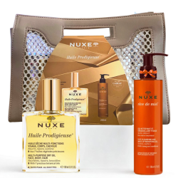 NUXE SAC HUILE PRODIGIEUSE 100ML + REVE DE MIEL GEL NETTOYANT ET DEMAQUILLANT 200ML (OFFERT) PHARMASHOP