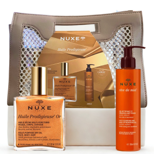NUXE HUILE PRODIGIEUSE OR VAPORISATEUR 100ML+REVE DE MIEL GEL NETTOYANT ET DEMAQUILLANT 200ML (OFFERT) PHARMASHOP