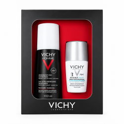 VICHY COFFRET HOMME 72H BLANC