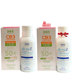 XEN CB3 DEFENCE ECRAN SOLAIRE PMG 50ML+ACNOZ GEL NETTOYANT 100ML+(LE 2 EME OFFERT)
              data-full-size-image-url=