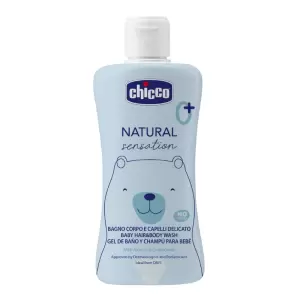 CHICCO NATURAL SENSATION GEL DOUCHE CORPS ET CHEVEUX 0M+ 200ML PHARMASHOP