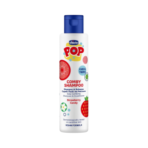 CHICCO POP COMBY SHAMPOO CANDY FRAISE 250ML PHARMASHOP
