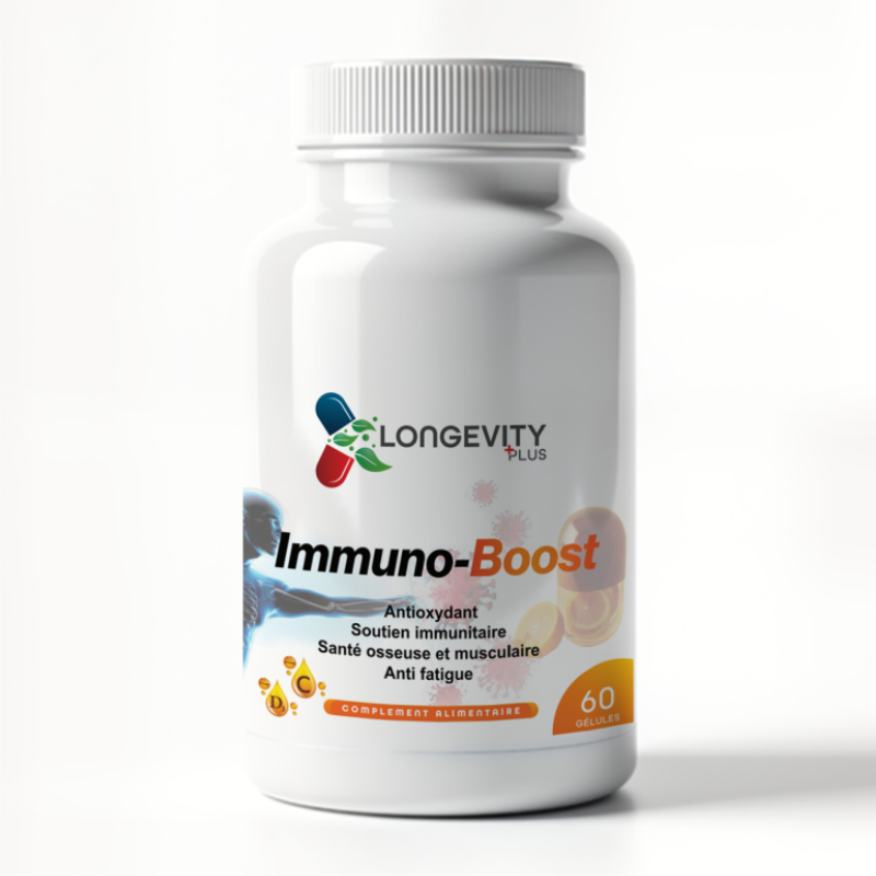 LONGEVITY PLUS IMMUNO-BOOST 60 GELULES PHARMASHOP