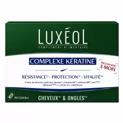 LUXEOL COMPLEXE KERATINE 90 GELULES