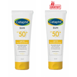 CETAPHIL SUN LIGHT GEL SPF50 100ML + 2EME OFFERT PHARMASHOP