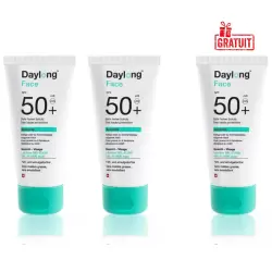 DAYLONG FACE GEL FLUIDE LEGER SPF50+ 50ML + 3EME OFFERT PHARMASHOP
