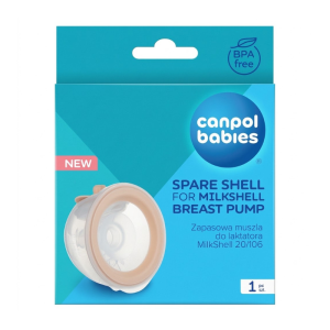 CANPOL BABIES RECIPIENT DE RECUEIL DE RECHANGE POUR LE TIRE-LAIT MILKSHELL 180ML PHARMASHOP
