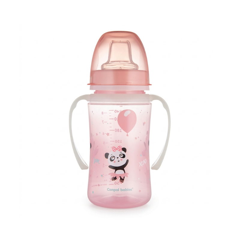 CANPOL BABIES TASSE EXOTIC ANIMALS ROSE 240ML PHARMASHOP