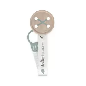 SUAVINEX ATTACHE SUCETTE RUBAN BIRDIES VERT PHARMASHOP