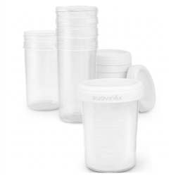 SUAVINEX POTS DE CONSERVATION DE LAIT MATERNEL