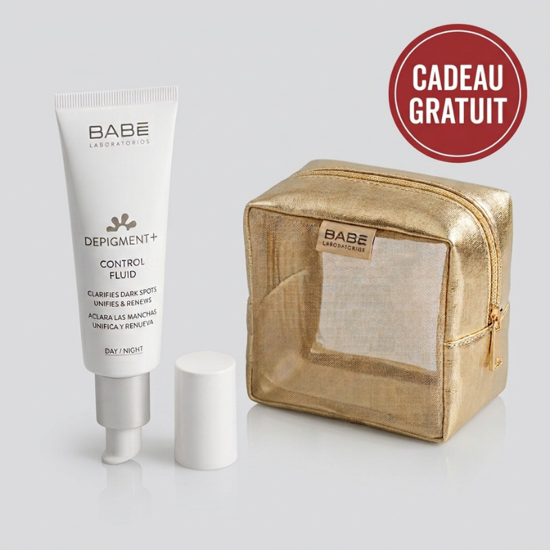 BABE DEPIGMENT+ CONTROL FLUID 40ML + TROUSSE GRIS (OFFERT) PHARMASHOP