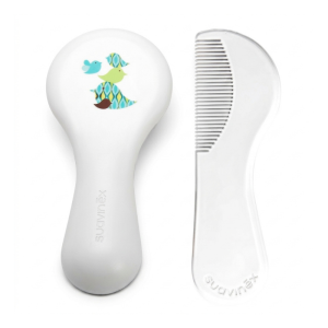 SUAVINEX SET BROSSE + PEIGNE BIRDIES BEIGE PHARMASHOP
