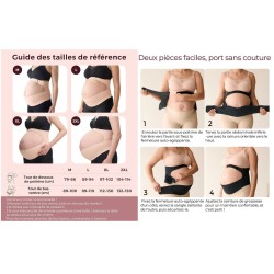MOMCOZY CEINTURE VENTRALE DE GROSSESSE COZYSUPPORT™ TAILLE L YB001 L