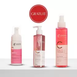 ALANIA PURETE + VITAMINE C EAU TONIQUE 150ML + VITAMINE C MOUSSE NETTOYANTE 150ML + VITAMINE C GEL NETTOYANT 150ML (OFFERT)