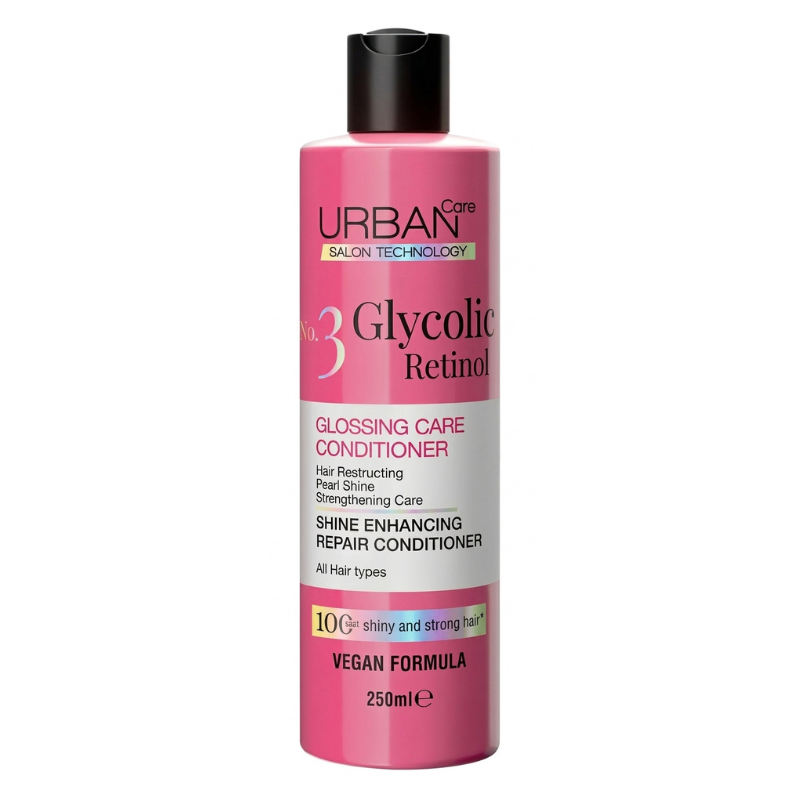 URBAN CARE APRES-SHAMPOING BRILLANCE AU RETINOL GLYCOLIQUE 250 ML PHARMASHOP