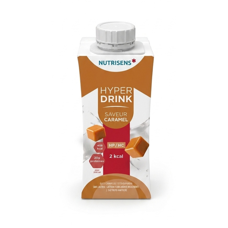 NUTRISENS HYPERDRINK HP/HC 2KCAL CARAMEL 200ML