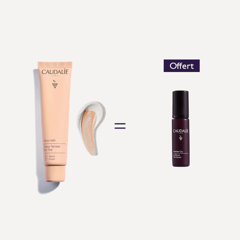 CAUDALIE VINOCRUSH CC CREME TEINTE 2 30ML+CAUDALIE SERUM PREMIER CRU 10ML OFFERT PHARMASHOP